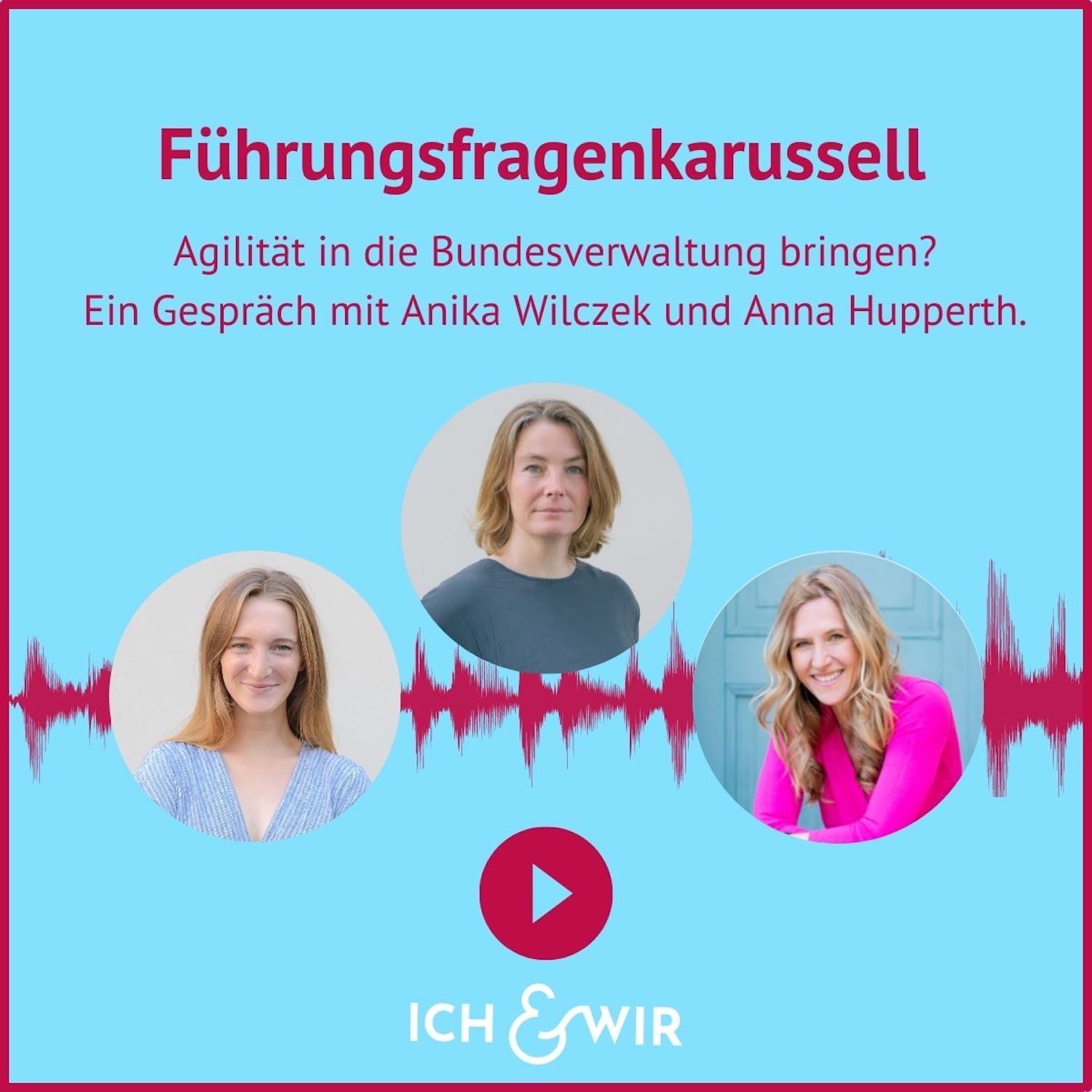 #30 Agilität in die Bundesverwaltung bringen? Ein Gespräch mit Anika Wilczek und Anna Hupperth.